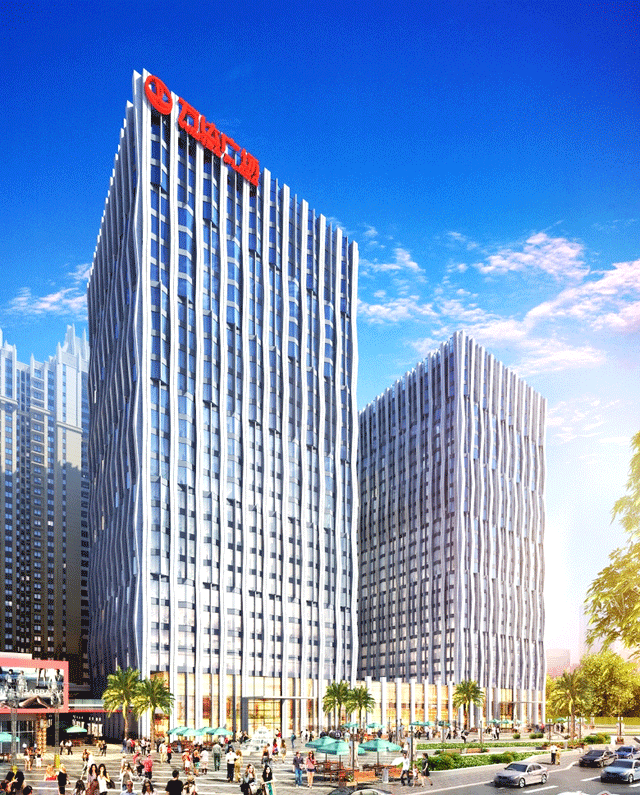 D . 遼寧營口萬達(dá)廣場(chǎng)